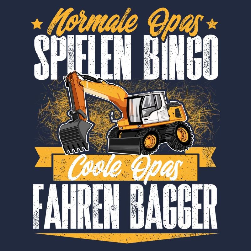 Baggerfahrer Opa