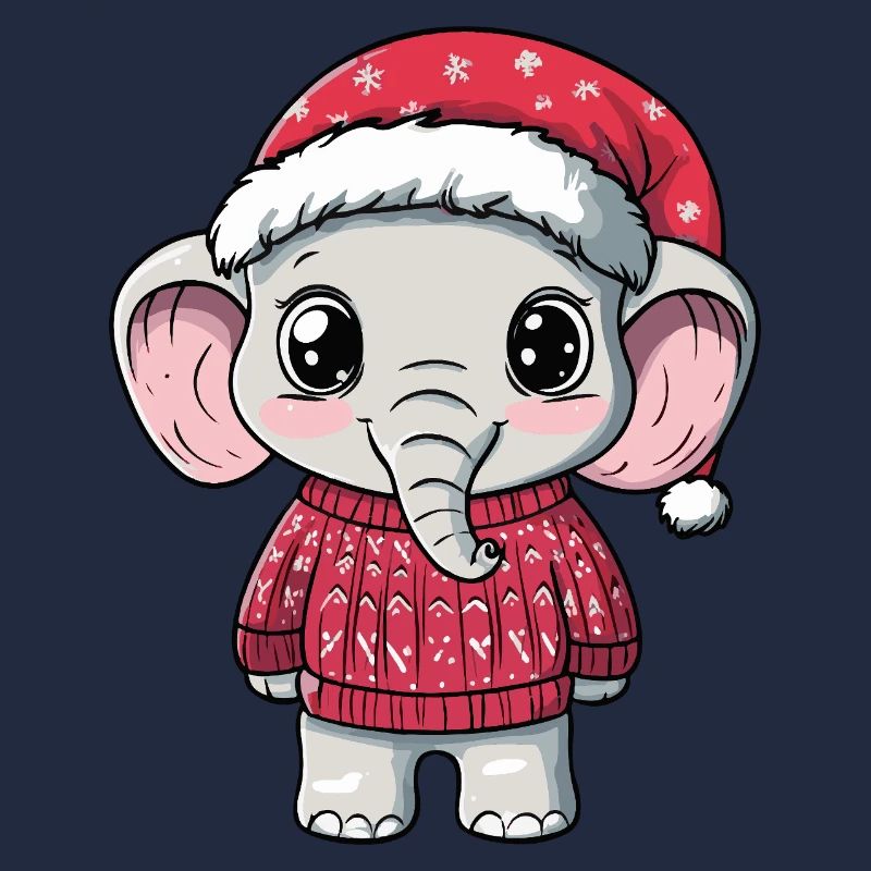 Elefant Weihnachten