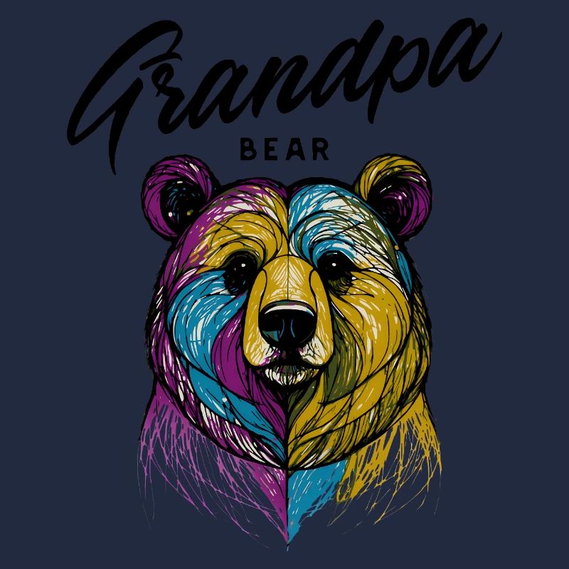 Rainbow Bear Split Opa Bär