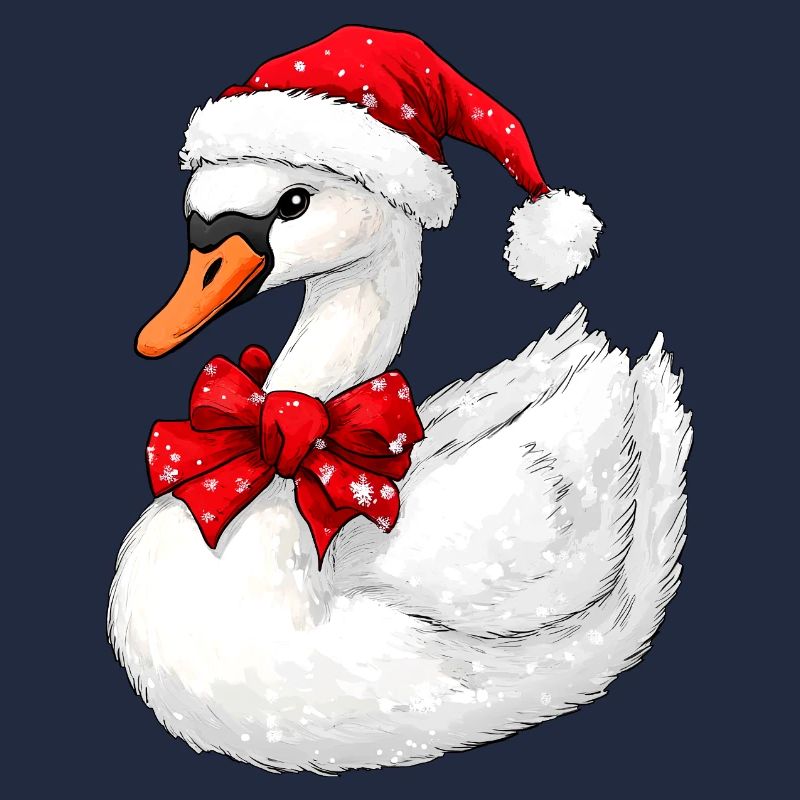 Schwäne Weihnachten