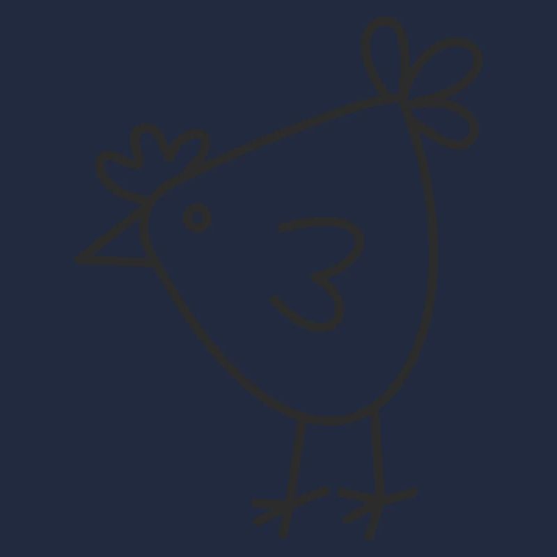 Happy Chicken Cartoon