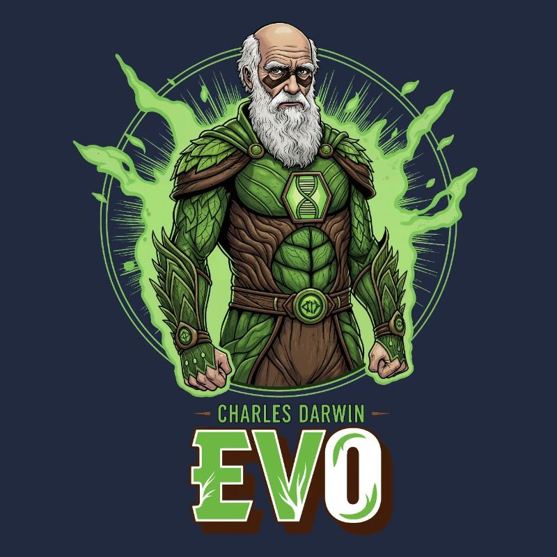 Evo Darwin Grüner Held
