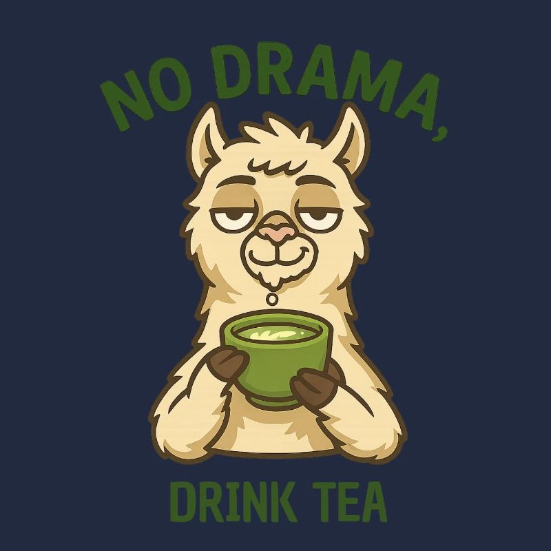 Kein Drama Teezeit Alpaka