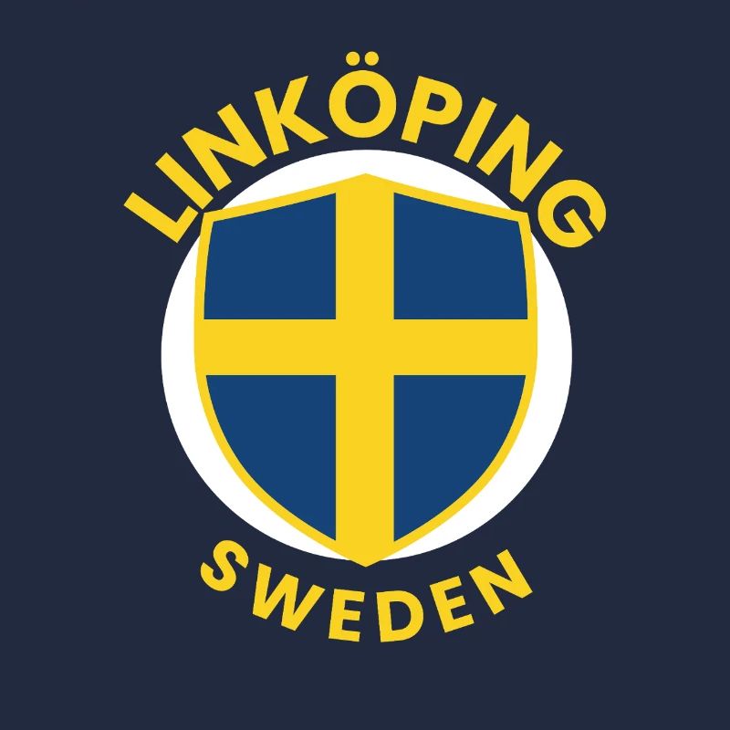 Linköping Sweden Shield Tee