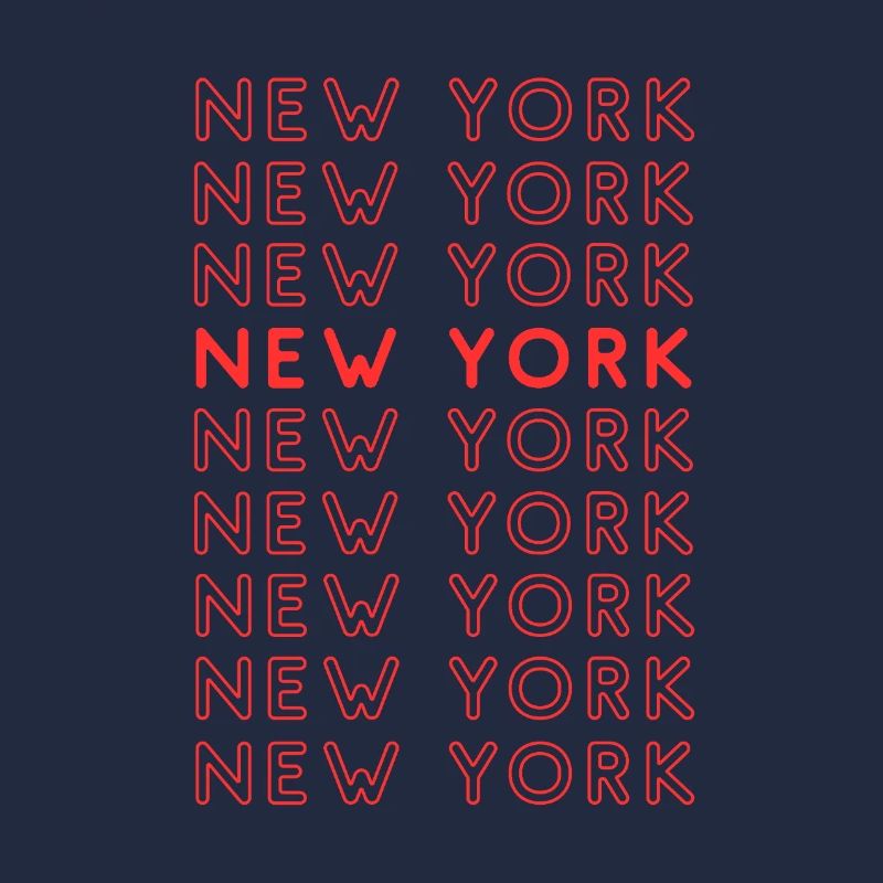 New York Grid Pattern