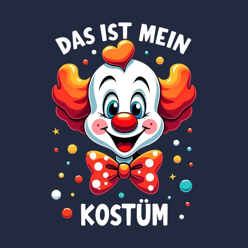 Déguisement de clown de carnaval Carnaval Carnaval