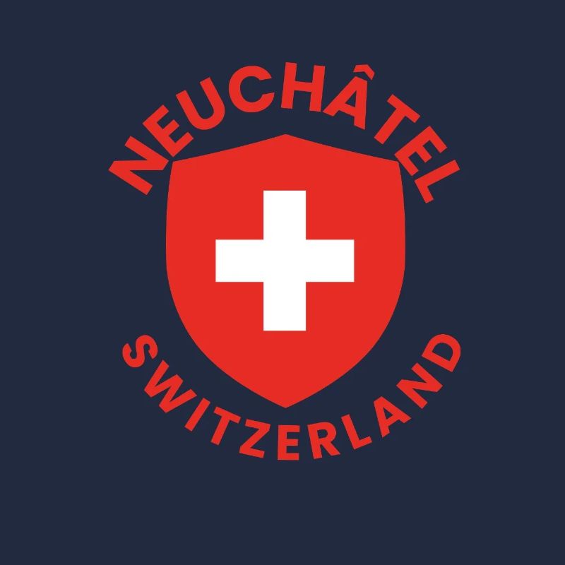 Neuchâtel Schweizer Schild