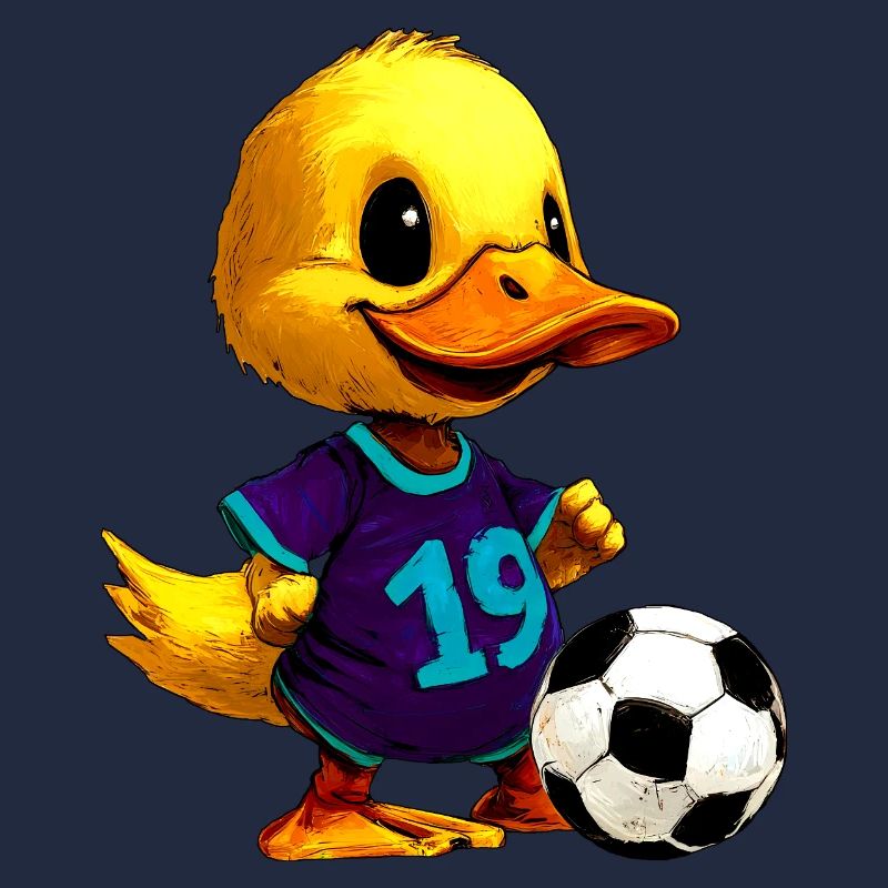 Entchen Fussball