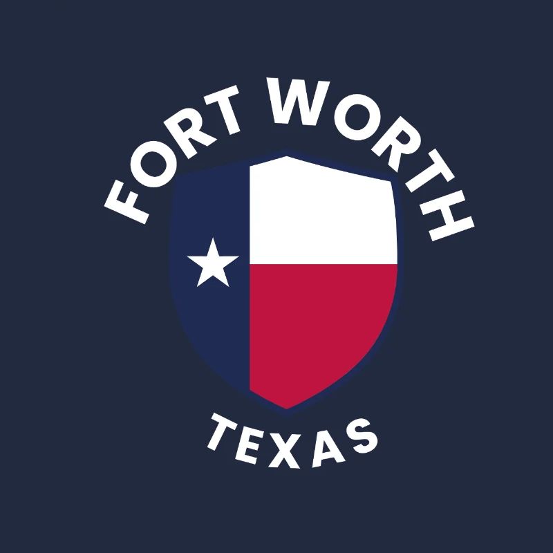 Fort Worth Texas Shield Pride