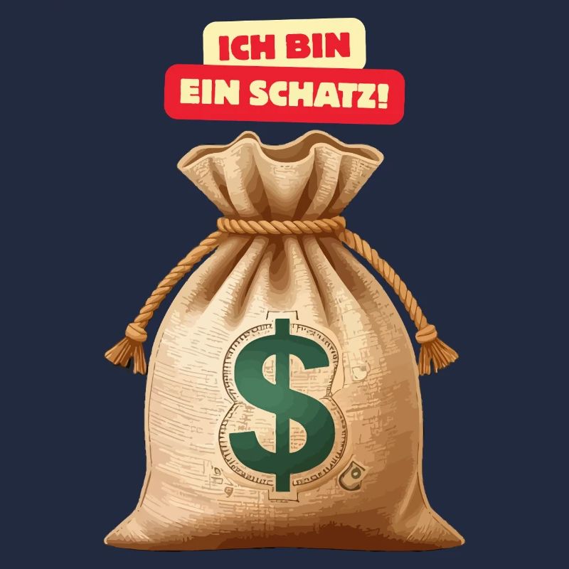 Ich bin ein Schatz Geldsack