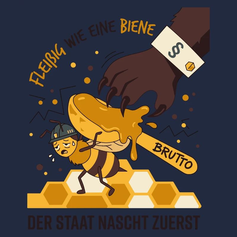 Industrious as a bee The state nibbles first