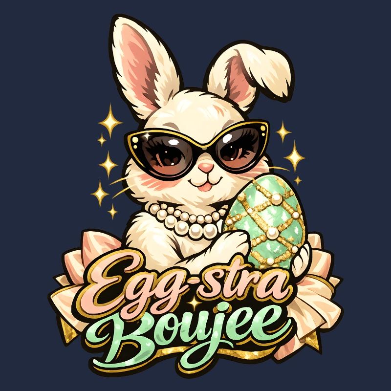 Egg-stra Boujee Osterhase Ostern