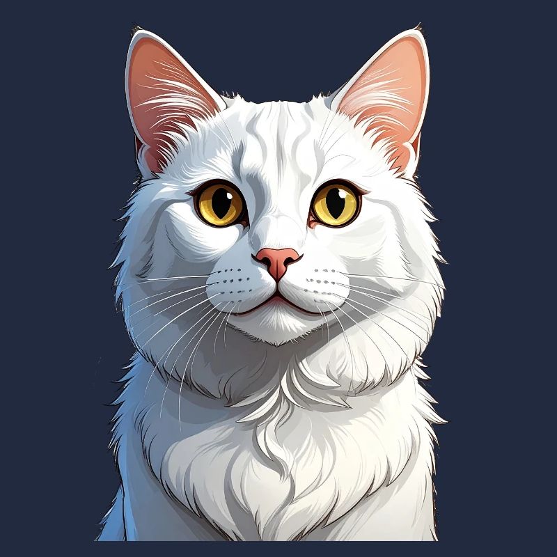 Chat blanc