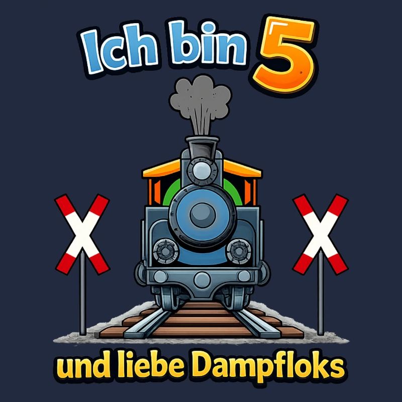 Dampflok Ich bin 5