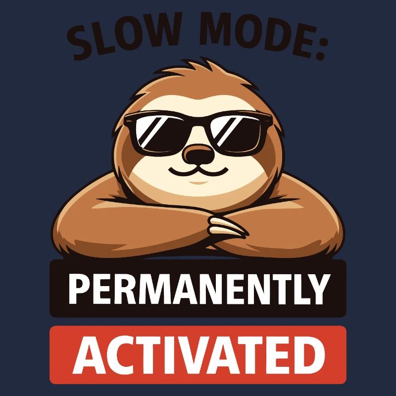 Slow Mode Sloth Permanently Activated