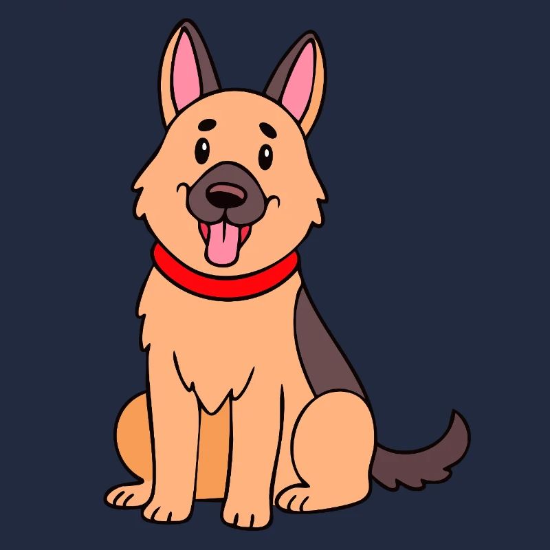 Cute German Shepherd (comic)