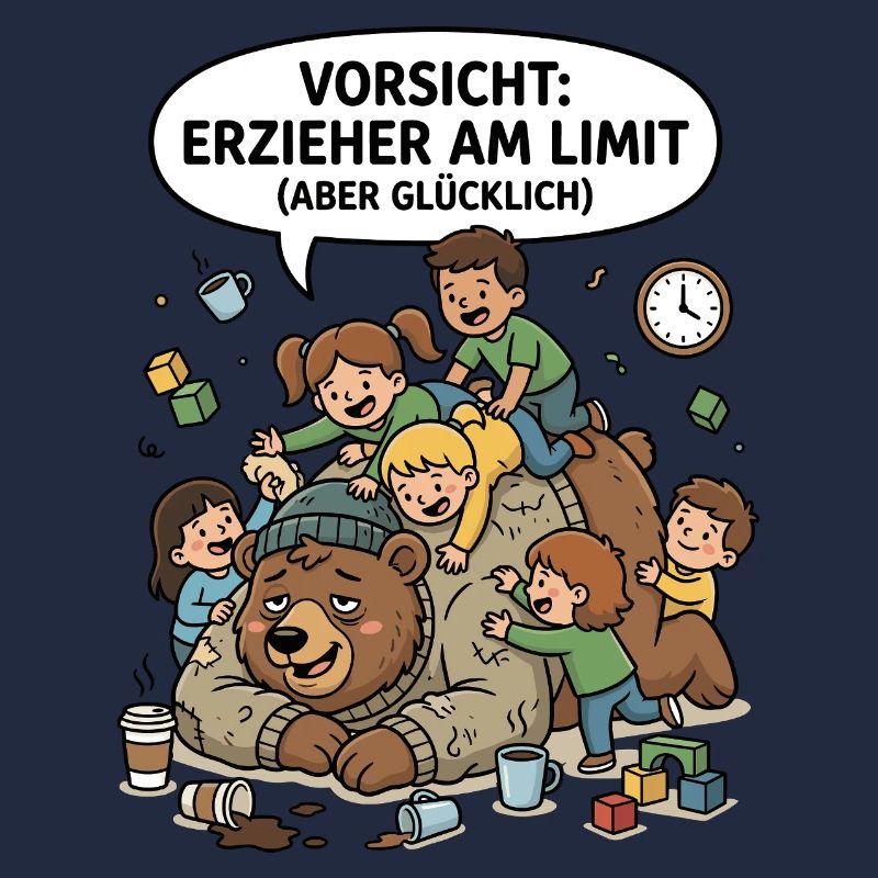 Erzieher Am Limit Glücklich