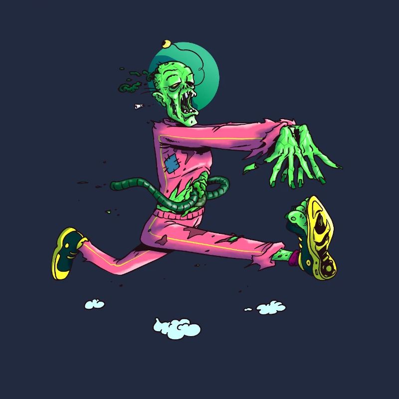 Zombie Runner Neon Pop