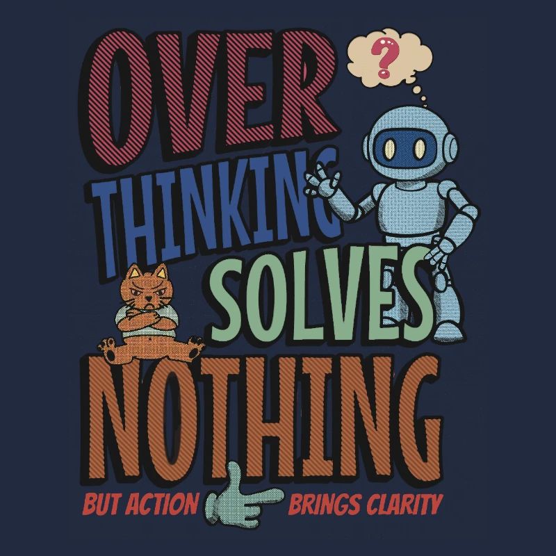 Over Thinking Solves Nothing