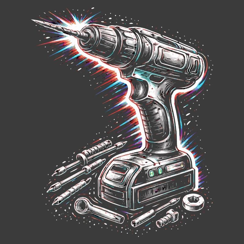 Cordless Screwdriver Tool DIY Design