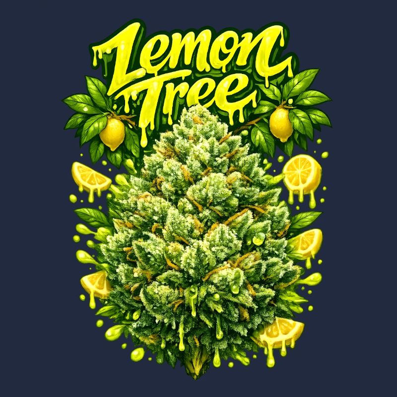 Lemon Tree Graffiti Art Print