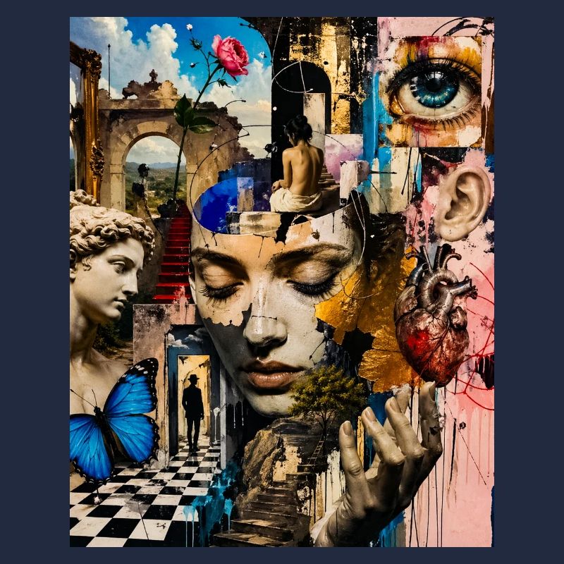 Surreal Collage Portrait