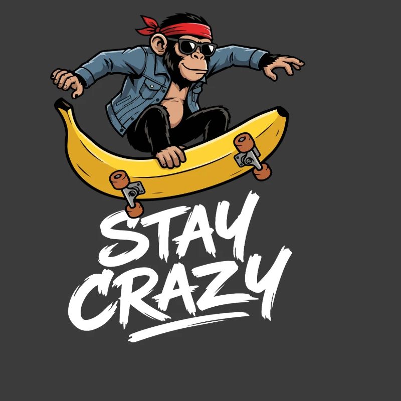 Crazy Monkey Skateboard