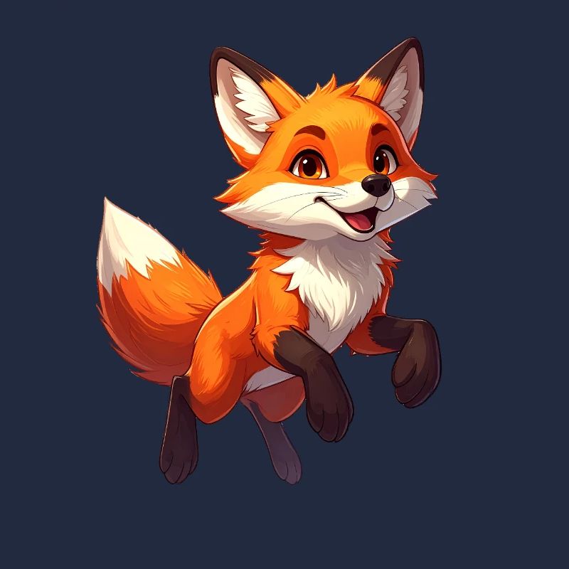 Jumping Fox