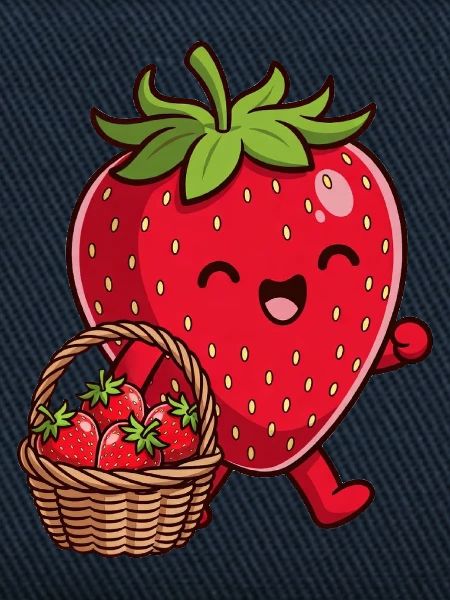 Fraise drôle