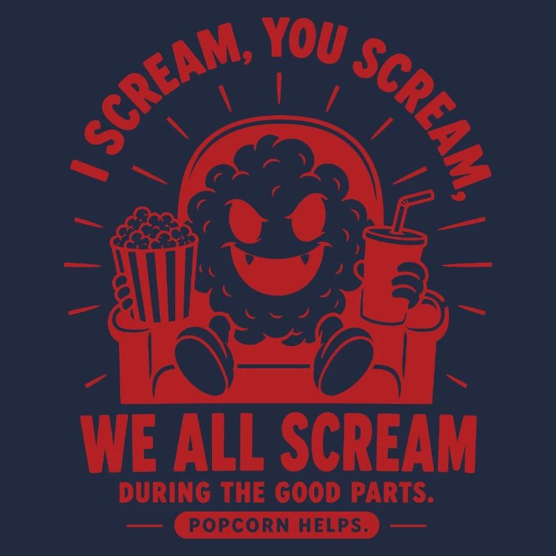 We All Scream Horror Popcorn