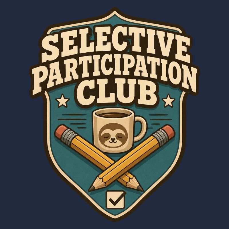 Selective Participation Club Sloth