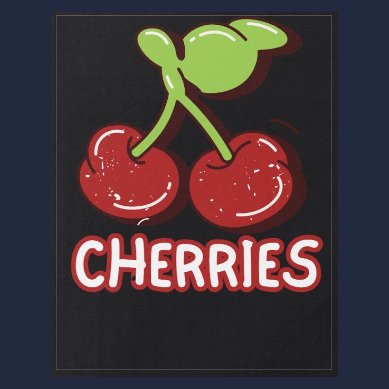 Cherry Duo Retro-Abzeichen