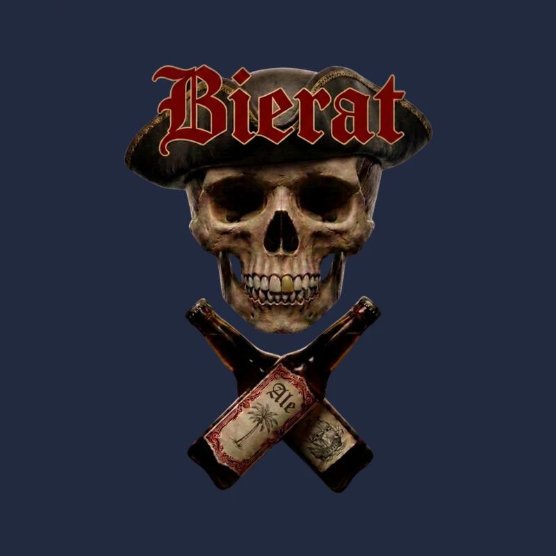 Bouteilles de bière Skull