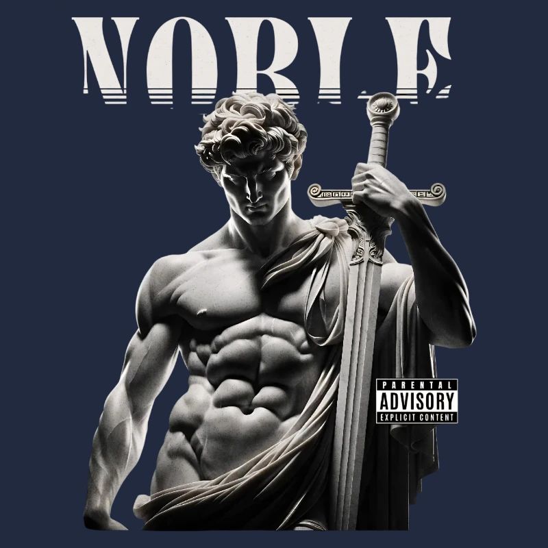 Noble David avec l’épée