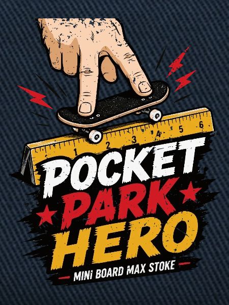  Backprint: Fingerboard Fingerboarding Skateboard