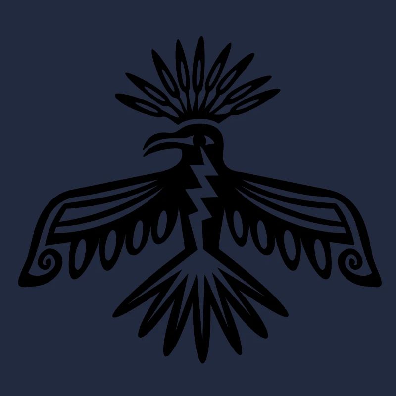 Donnervogel, 23 Farben, Thunderbird, Indianer