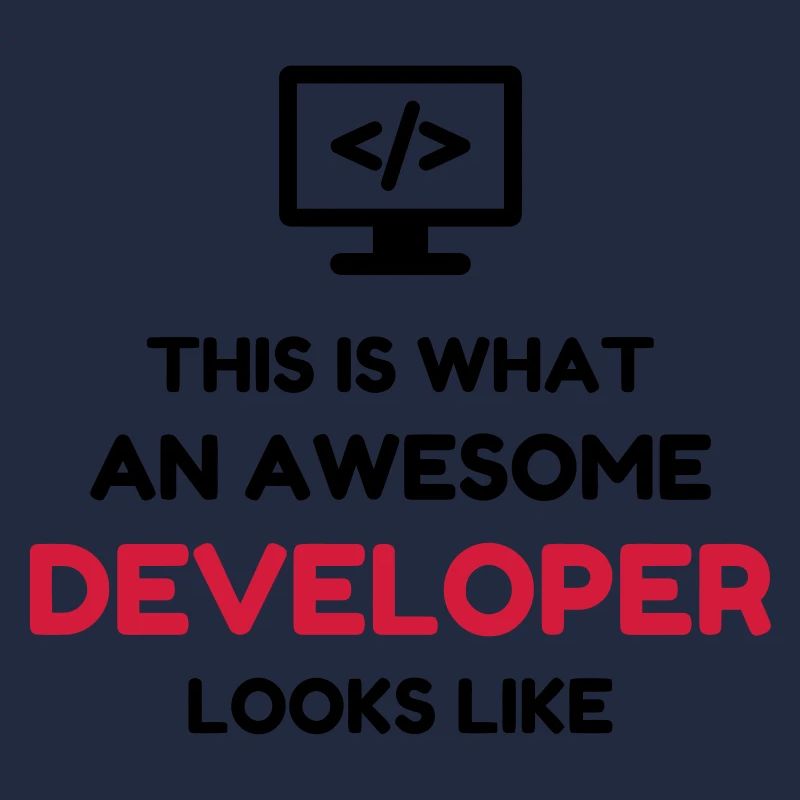 Developer Entwickler Développeur Computer Geek