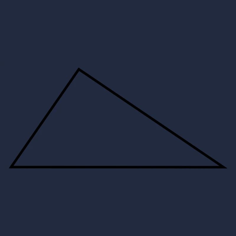 Droite Triangle / / / / frame triangles