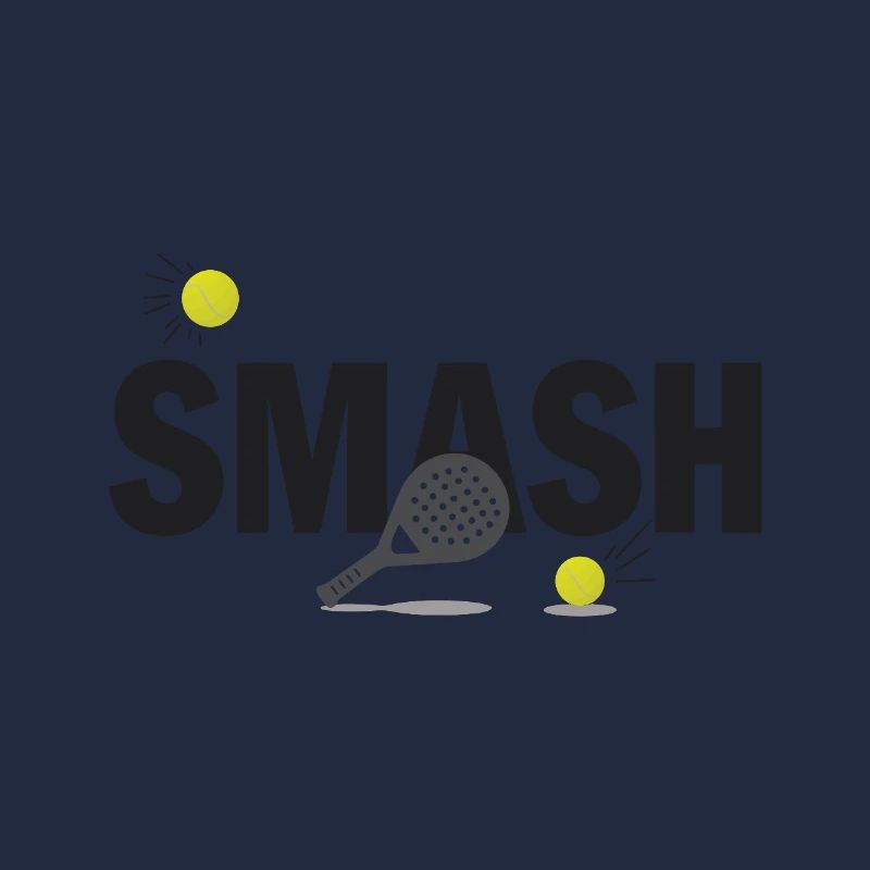 Look de terrain de sport de puissance Padel Smash