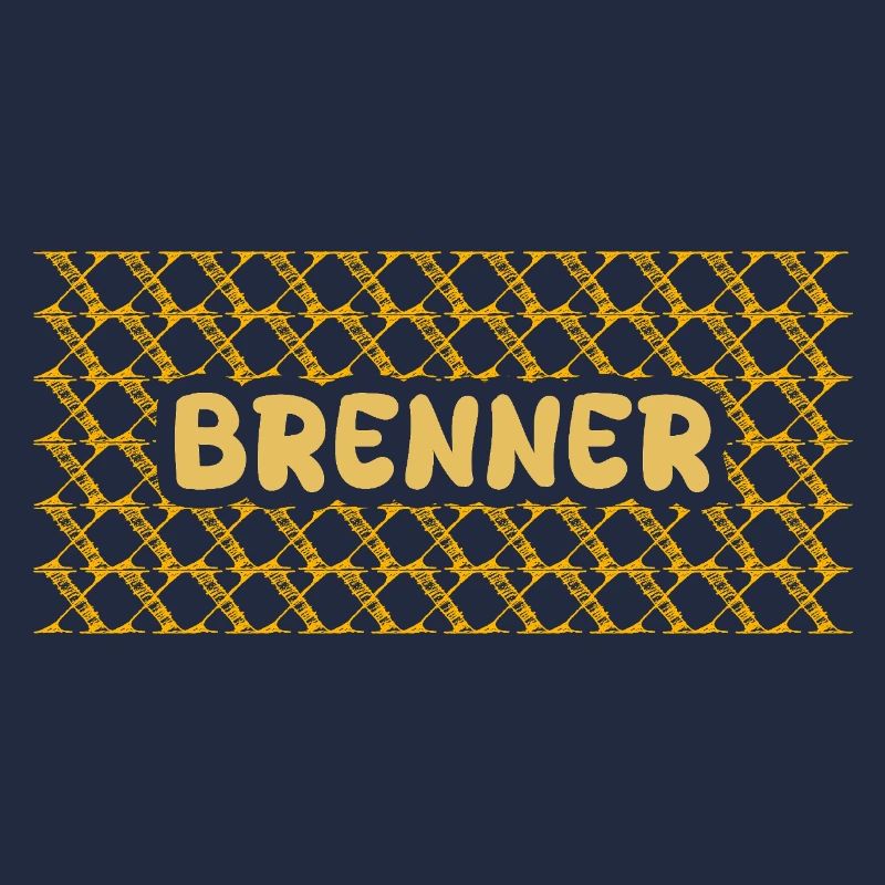 Brenner Gelb Netz Muster