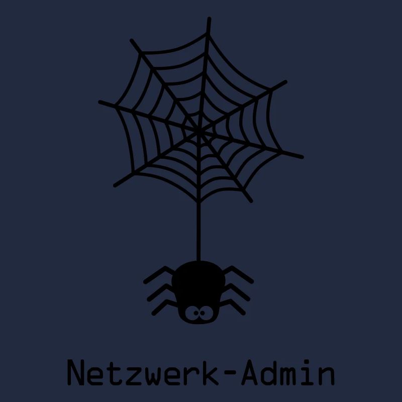 Spider Web Network Nerd Admin Administrator