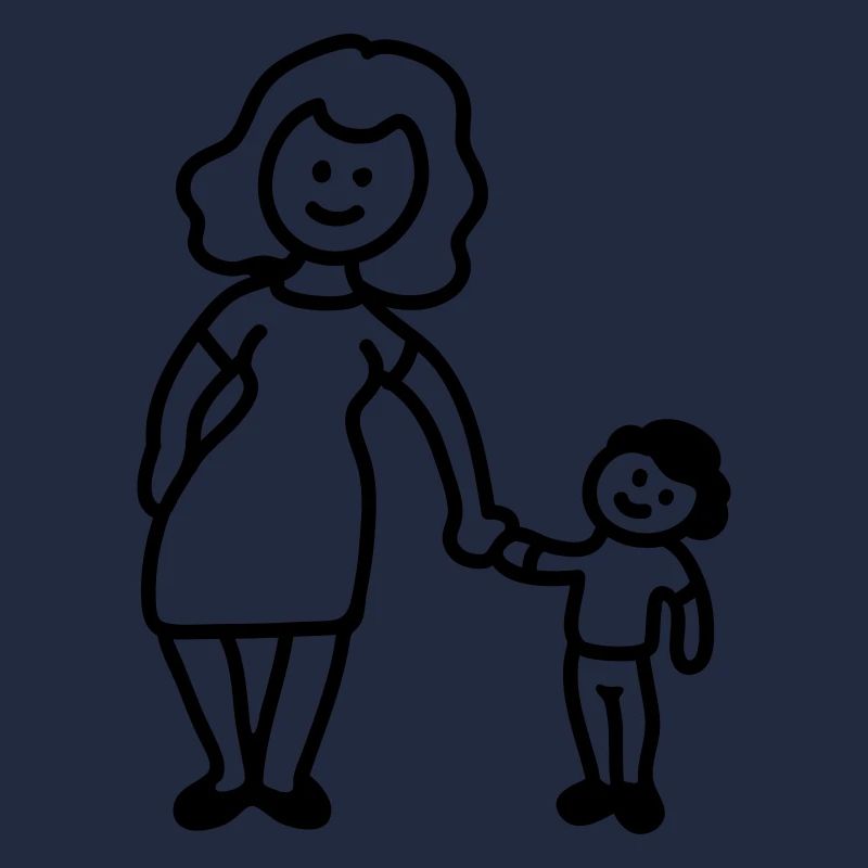 Mutter / Oma + Kind - Line