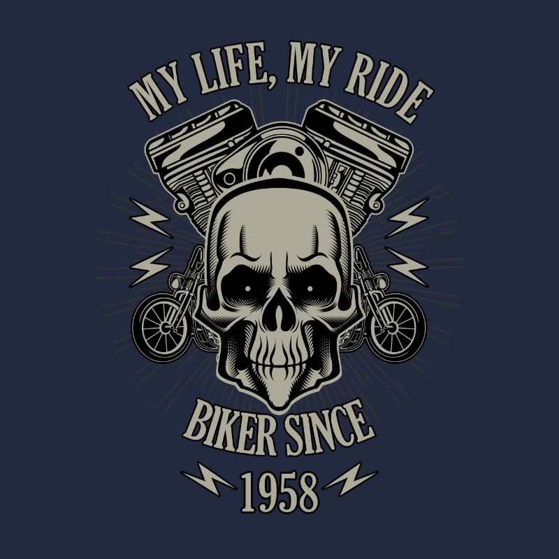 Gift for Biker - built in 1958