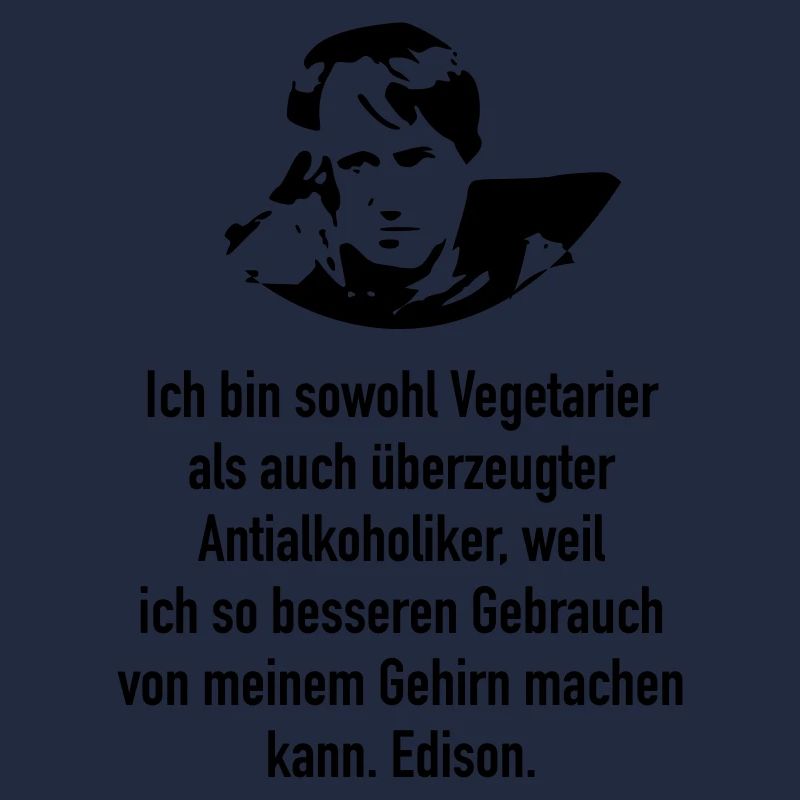 Edison: Ich bin sowohl Vegetarier als auch überze