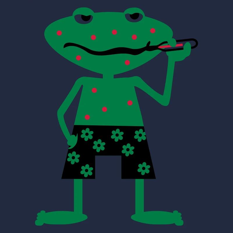 sick frog