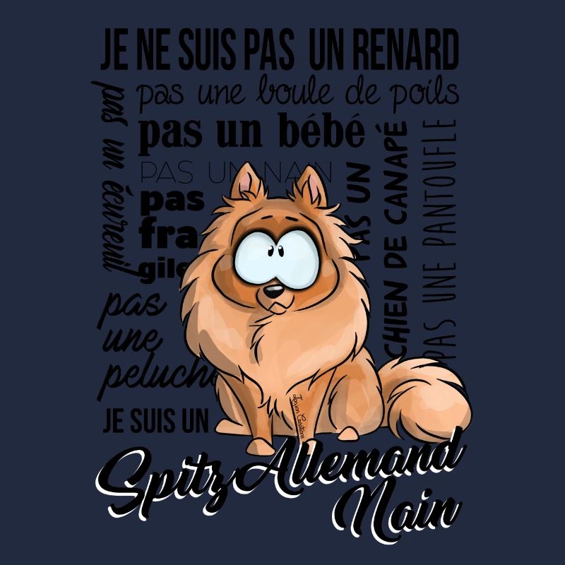 I'm German Spitz Black Dwarf