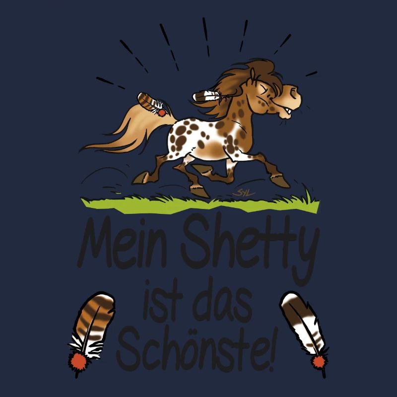 Mein Shetty das Schönste (Text schwarz)