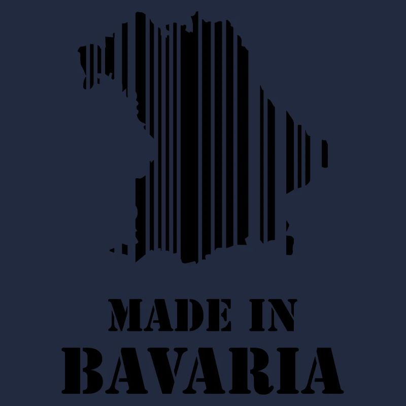 Made in Bavaria barcode card gift idea