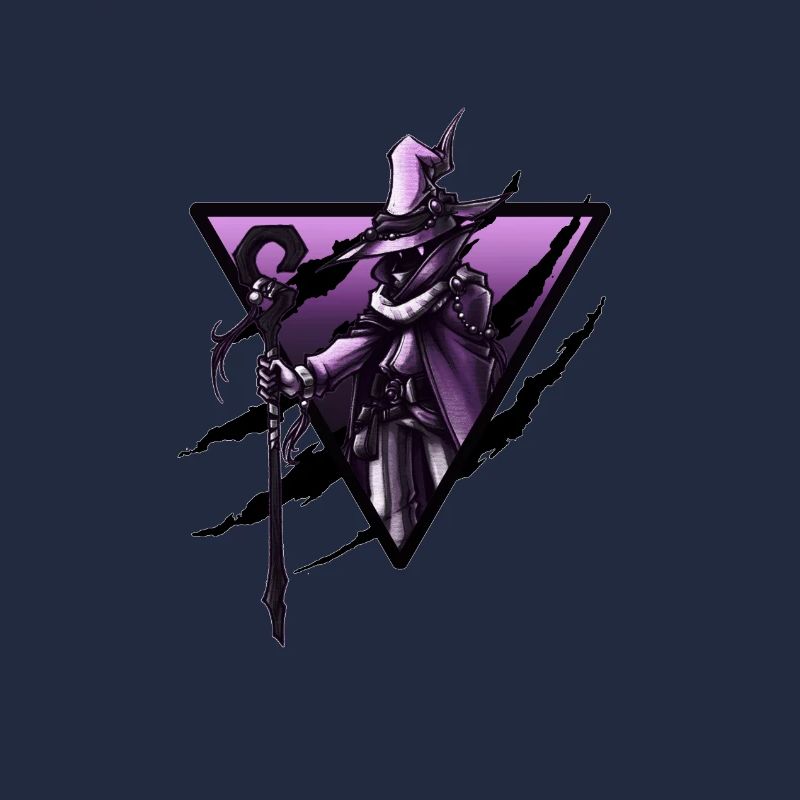 triangle de mage noir