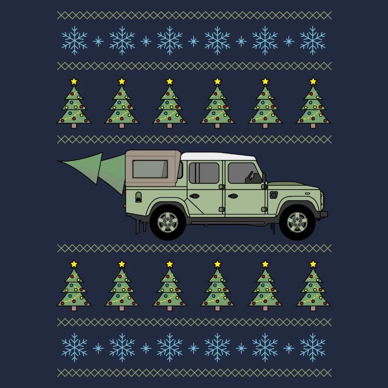 Defender Pickup - Weihnachtsbaum